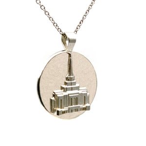 LDS Temple Necklace Gilbert Pendant Mormon 2