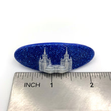 Temple Barrette - Small - Glitter Finish