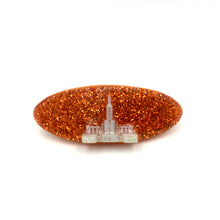 Temple Barrette - Small - Glitter Finish