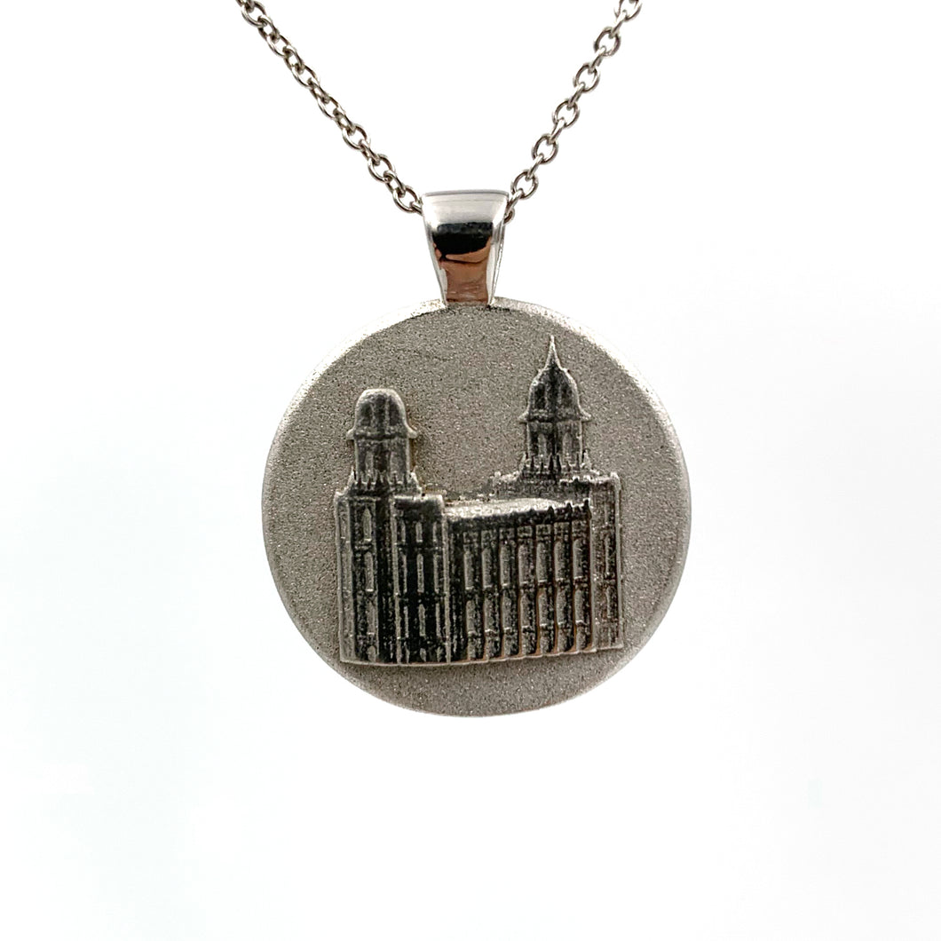 LDS Temple Necklace Manti Pendant Mormon 1